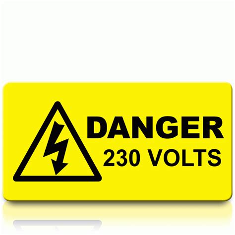 danger 230v
