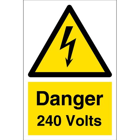 danger 240 volts