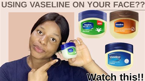 dangers of using vaseline