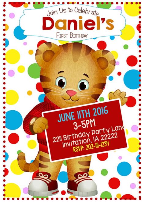 Daniel Tiger Birthday Party Supplies Printables . PBS Parents PBS