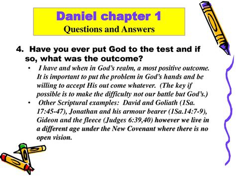 Bible Study on the Book of Daniel Chapter 1 YouTube