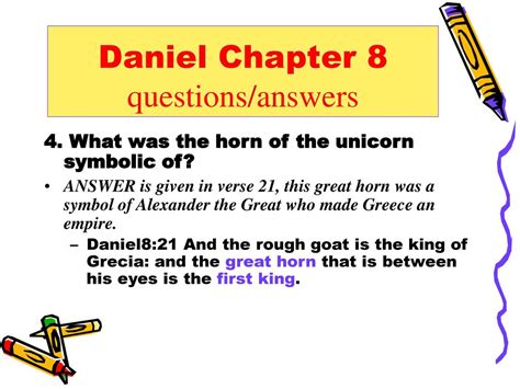 Daniel chapter 8 Daniel Chapter 8 questions answers
