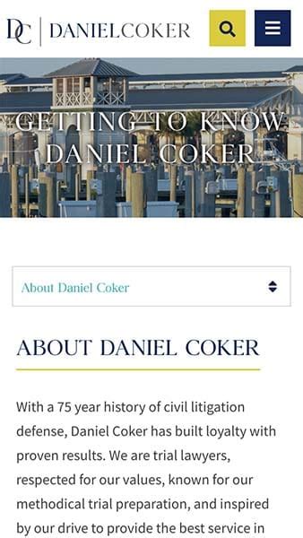 daniel coker law firm