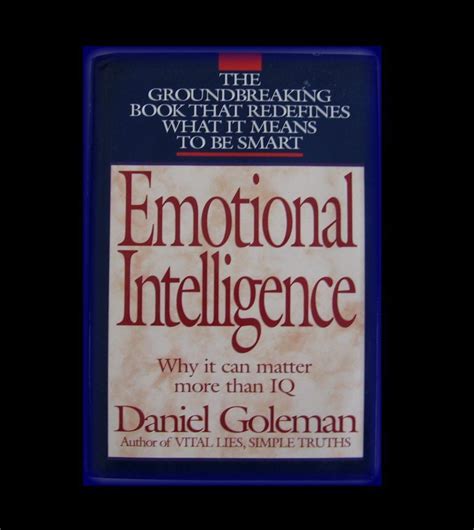 daniel goleman 1995 emotional intelligence