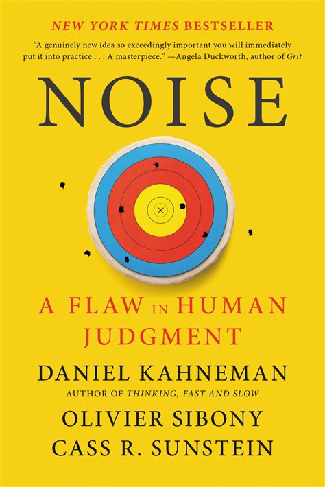 daniel kahneman books noise