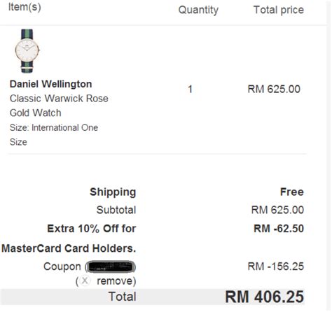 daniel wellington discount code