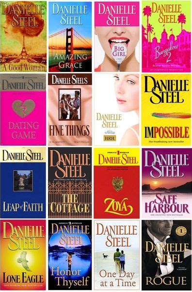 danielle steel books in order printable list