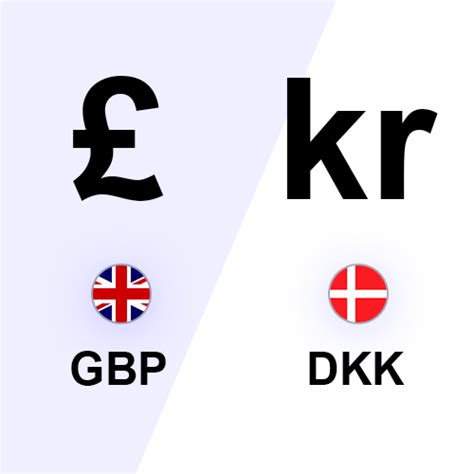 danish kroner to pound sterling