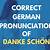 danke pronunciation