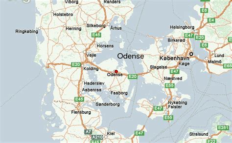 StepMap DänemarkOdense Landkarte für Dänemark
