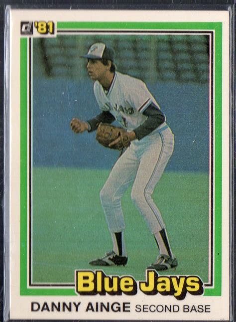 danny ainge 1981 donruss baseball card