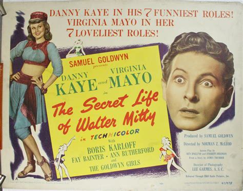 danny kaye movie secret life of walter mitty