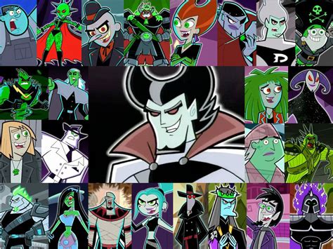 danny phantom villains