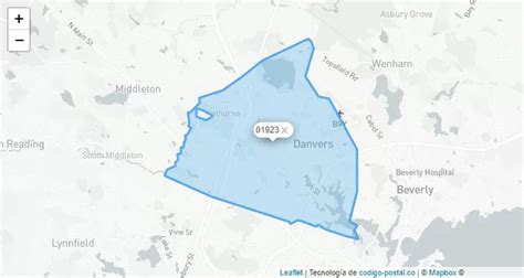 Danvers Ma Full Zip Code