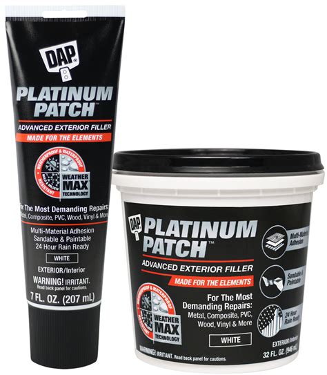 dap platinum patch exterior filler