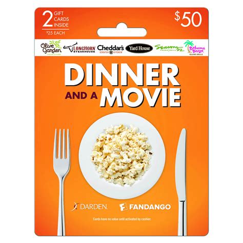 Darden Fandango Dinner And A Movie - Gural