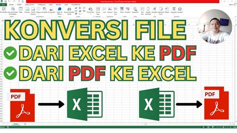 Dari PDF ke Excel: Pengubah Format yang Efisien