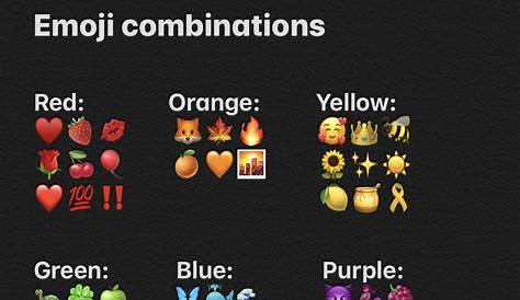 aesthetic emoji combos Google Search Emoji combinations, Cute emoji