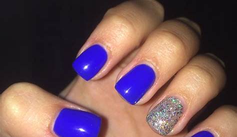 50 Stunning Matte Blue Nails Acrylic Design For Short Nail Page 22 of