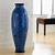 dark blue floor vase