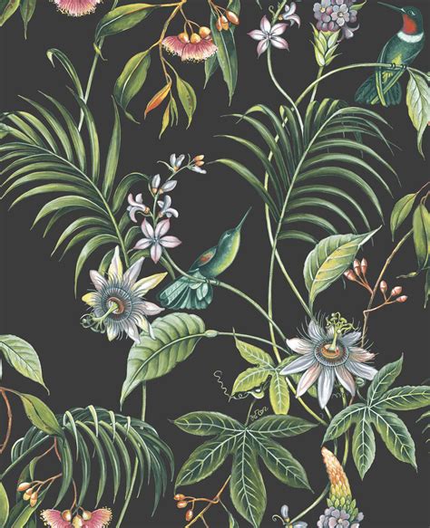 Dark Botanical Wallpaper: A Trendy And Bold Choice For Your Home