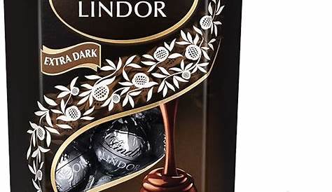 Lindt Truffle - 60% Cocoa Extra Dark Lindor Truffles, 120ct Box