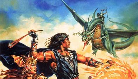 80s fantasy art - one of my absolute fave pieces by Jeff Easley, the