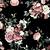 dark floral vintage wallpaper