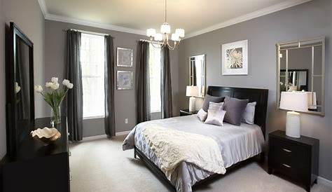 Dark Gray Bedroom Decorating