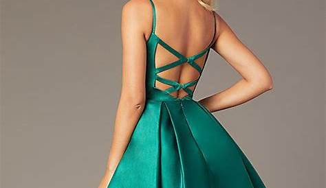 Dark Green Hoco Dress City Studios Juniors' Lace Fit & Flare In