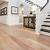 dark hardwood flooring light oak trim