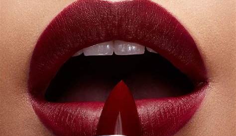 Dark Maroon Lipstick Lip Color For Fair Skin Cosmetics