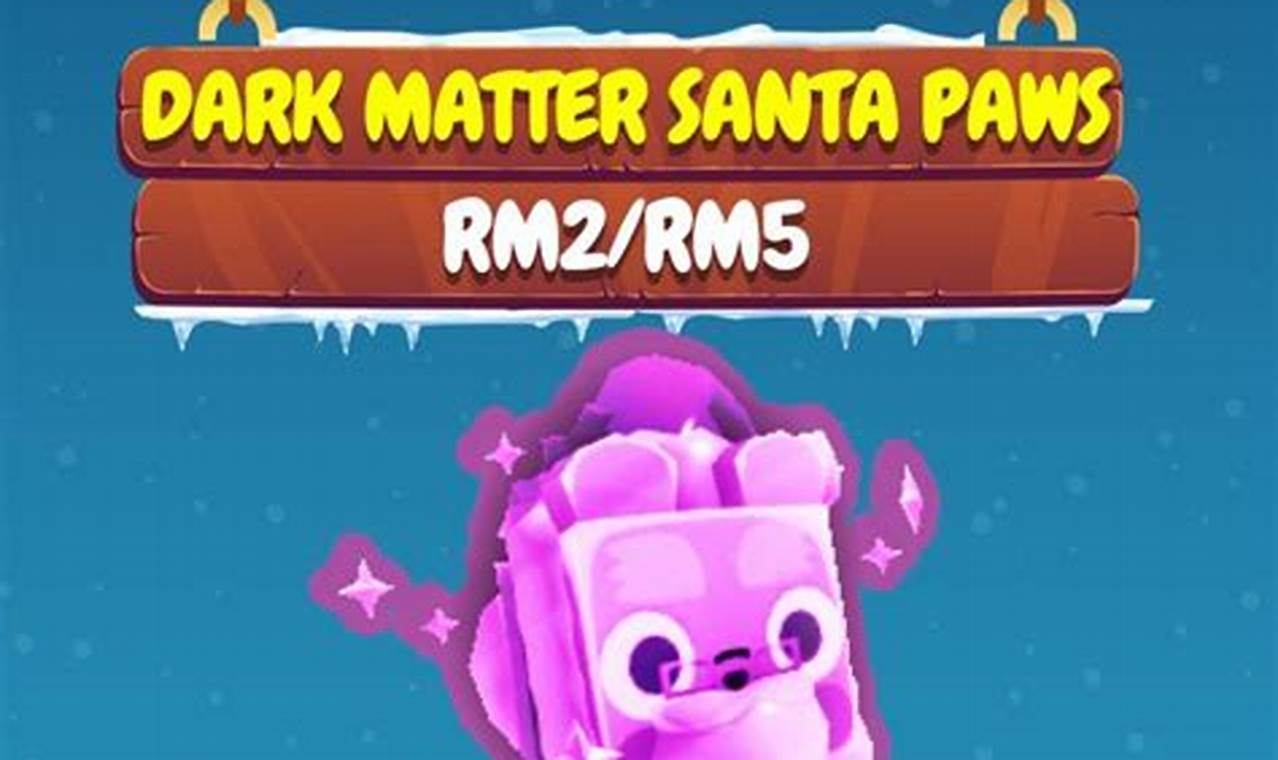 dark matter santa paws