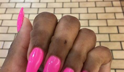 Dark Pink Barbie Nails The core Aesthetic Nail Art And Designs Inspired
