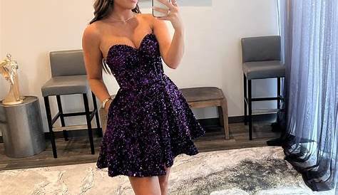 Dark Purple Hoco Dresses Lovely Tulle Dress 2019 Short Formal Dress