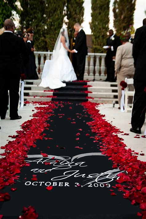 Dark Red Wedding Decorations