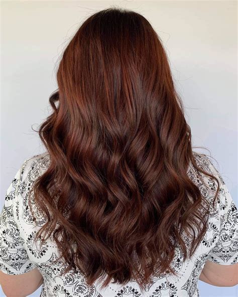  79 Gorgeous Dark Auburn Hair Color Formula With Simple Style