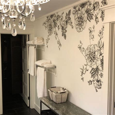 Dark Bathroom Wall Decals