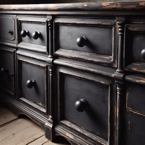 Dark Black Chalk Paint