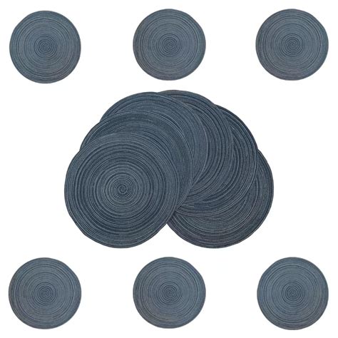 Dark Blue Table Mats And Coasters
