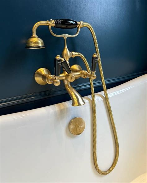 Dark Brass Bathroom Fixtures