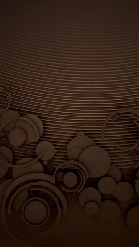Dark Brown Android Wallpaper