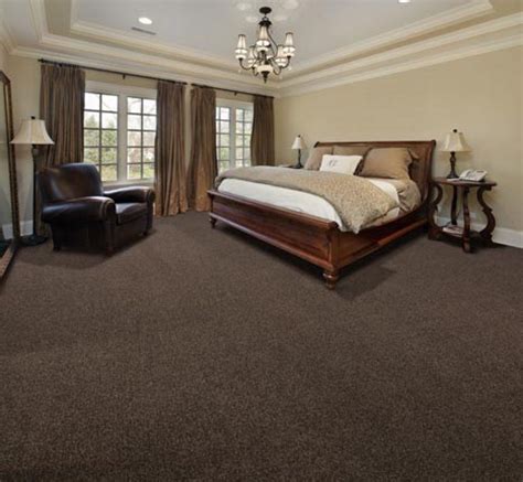 Dark Brown Bedroom Carpet