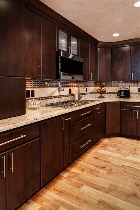 Transform Your Space with Rich and Sophisticated Dark Brown Cabinets - Enhance Your Home Décor!