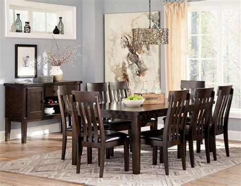 Dark Brown Dining Room Table Sets