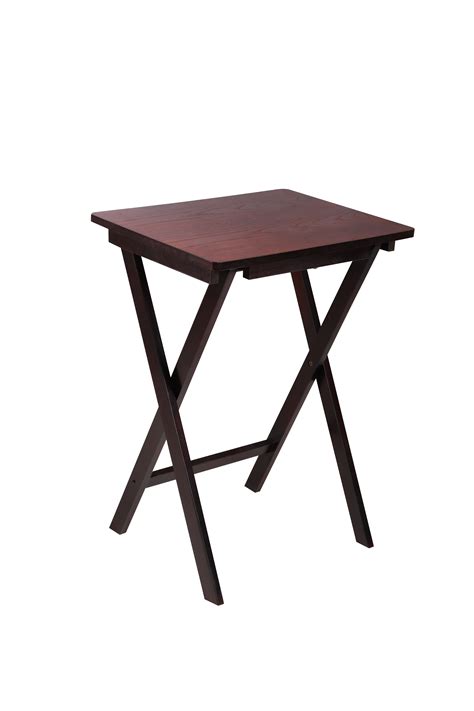 Dark Brown Folding Tables
