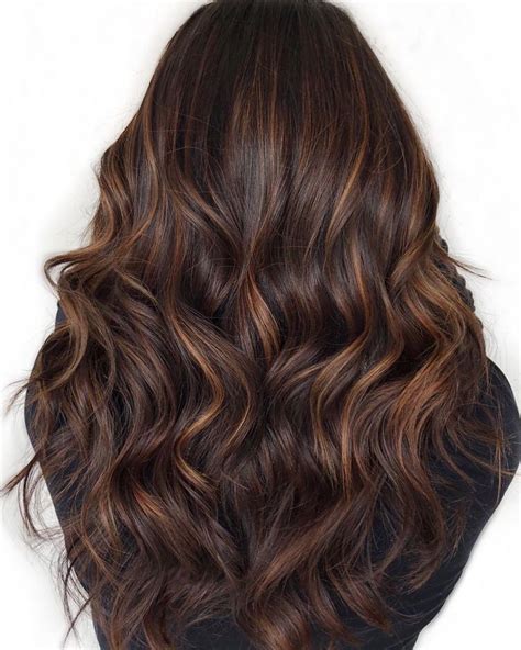 Dark Brown Hair With Caramel Undertones