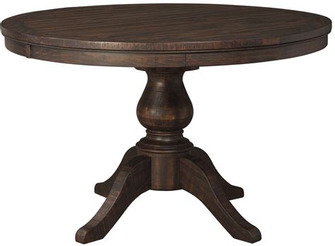 Dark Brown Round Table