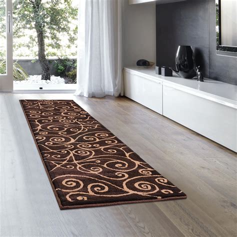 Dark Brown Rug Runner