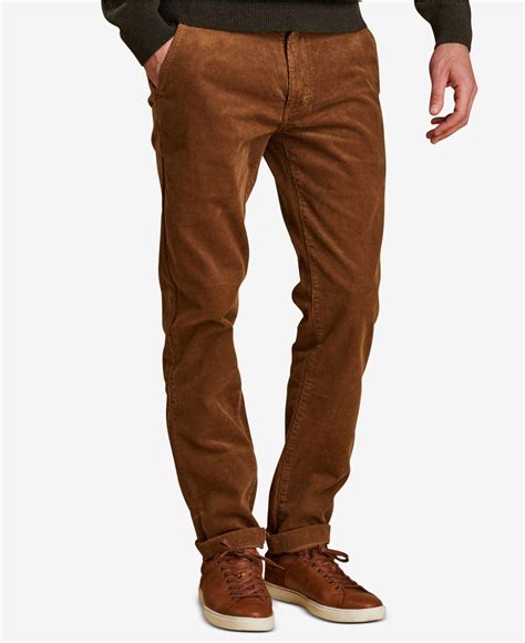 dark brown trousers for men
